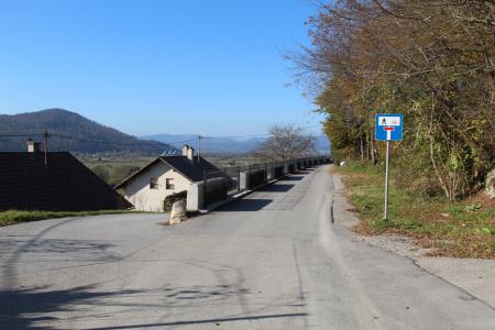 Občinska cesta - na staro progo